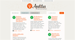 Desktop Screenshot of apetitus.cz